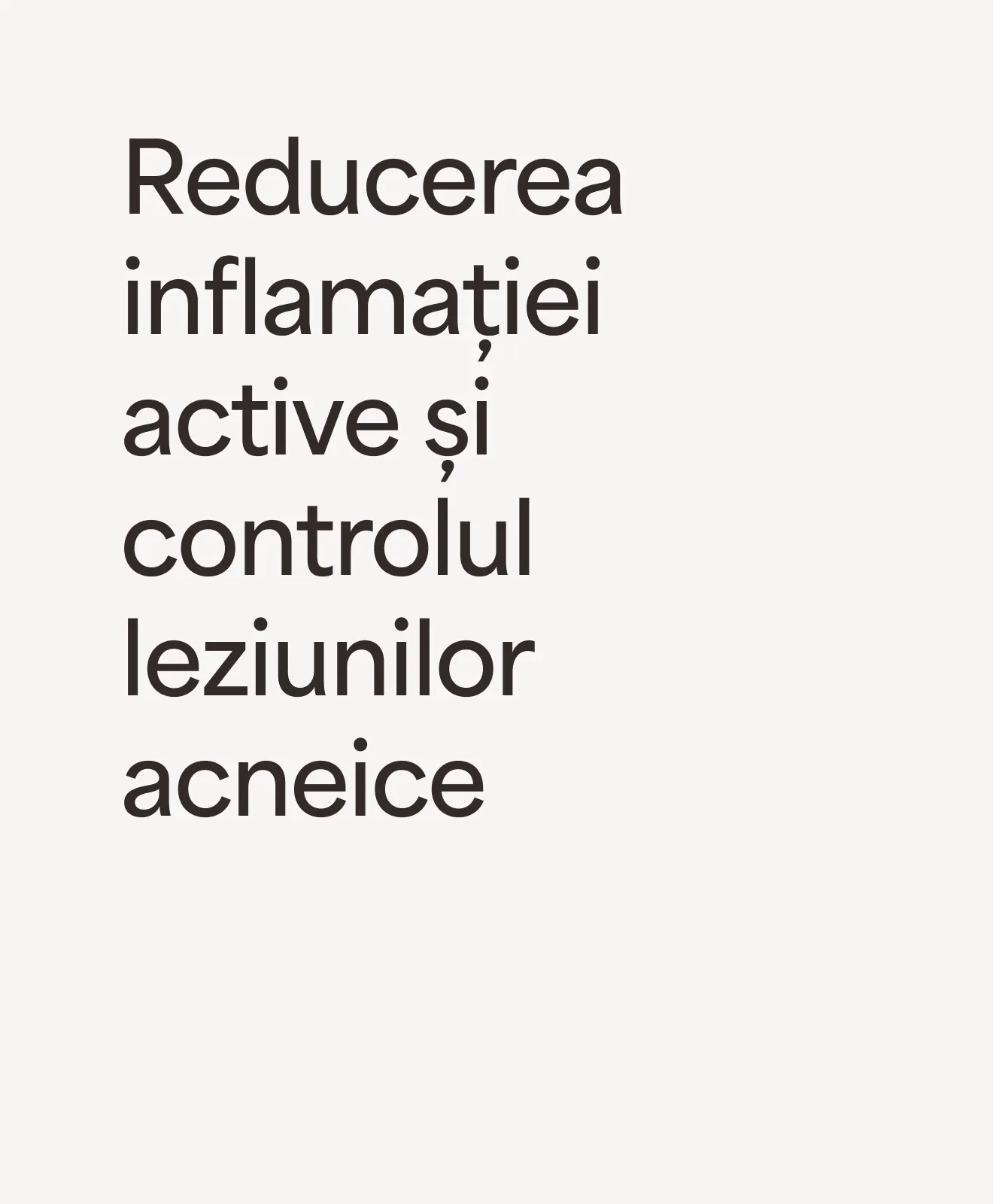 „Reducerea inflamației active și controlul leziunilor acneice” – beneficiu al programului AcneClear