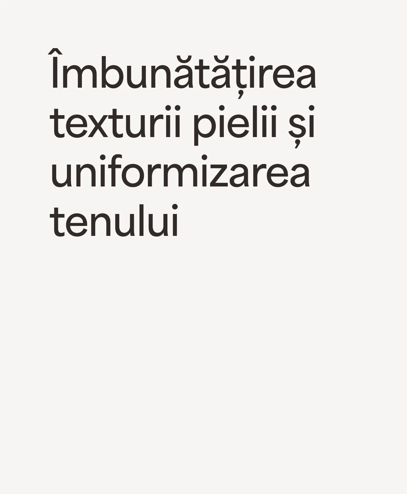 „Îmbunătățirea texturii pielii și uniformizarea tenului” – beneficiu al programului AcneClear