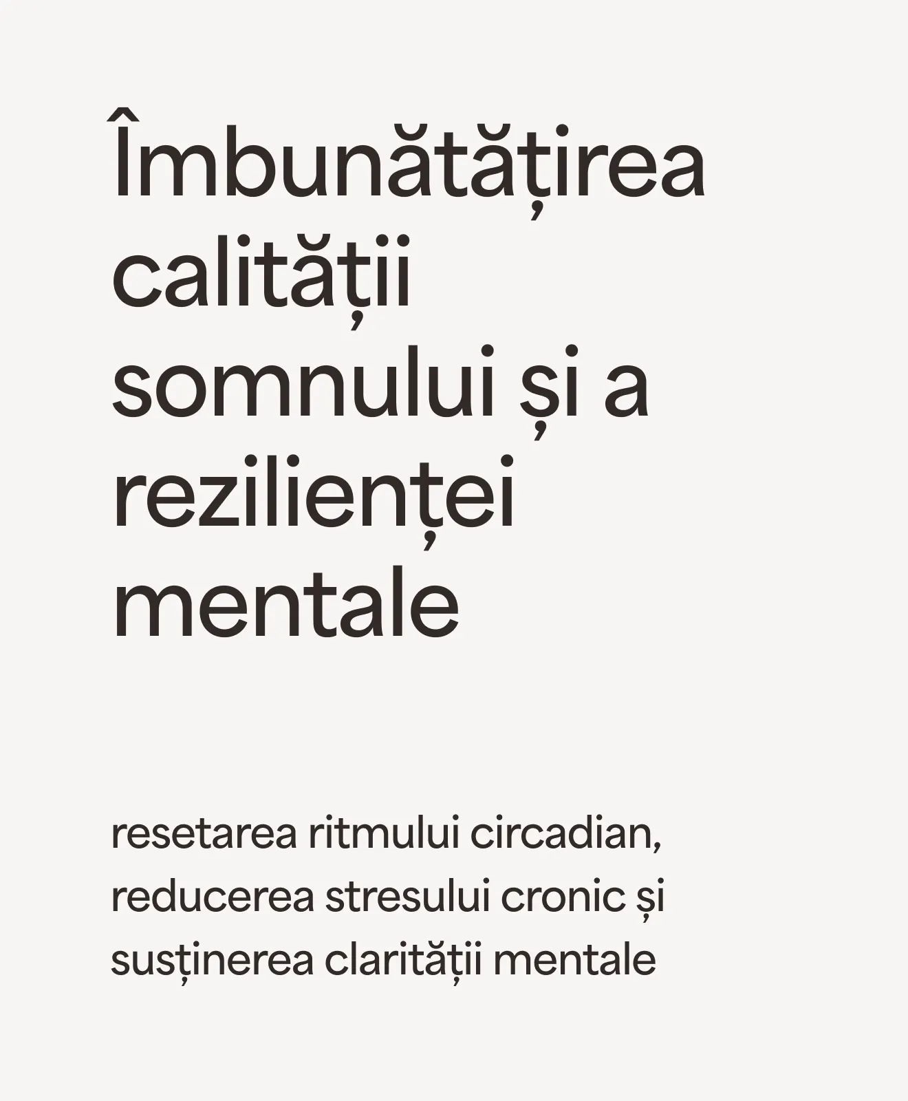 „Îmbunătățirea calității somnului și a rezilienței mentale”: resetarea ritmului circadian, reducerea stresului cronic și susținerea clarității mentale – beneficiu al programului AZEENA Balance 40+