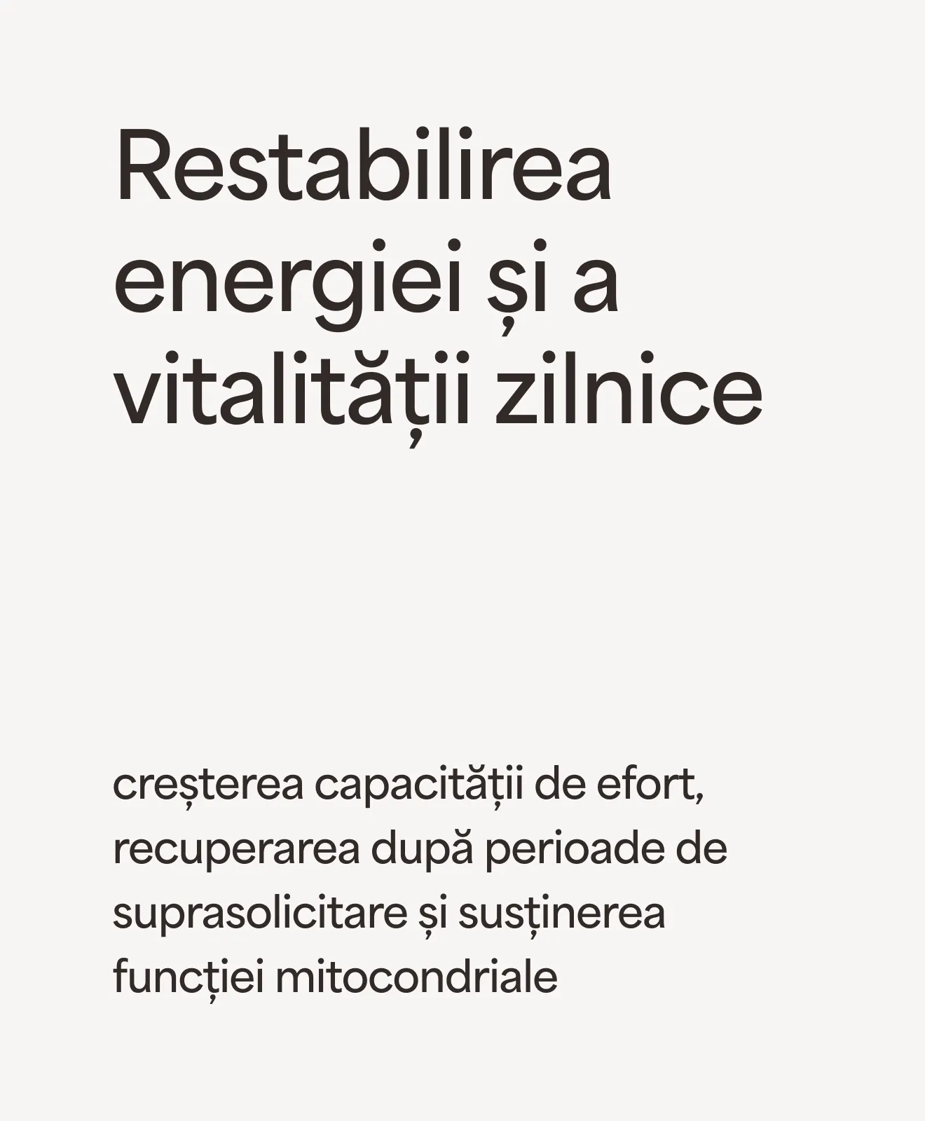 „Restabilirea energiei și a vitalității zilnice”: creșterea capacității de efort, recuperarea după perioade de suprasolicitare și susținerea funcției mitocondriale – beneficiu al programului AZEENA Balance 40+