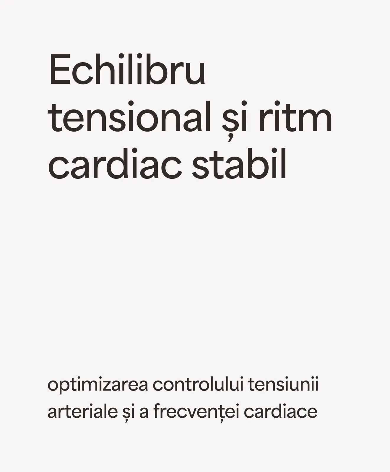 „Echilibru tensional și ritm cardiac stabil”: optimizarea controlului tensiunii arteriale și a frecvenței cardiace – beneficiu al programului Cardiometabolic Reset