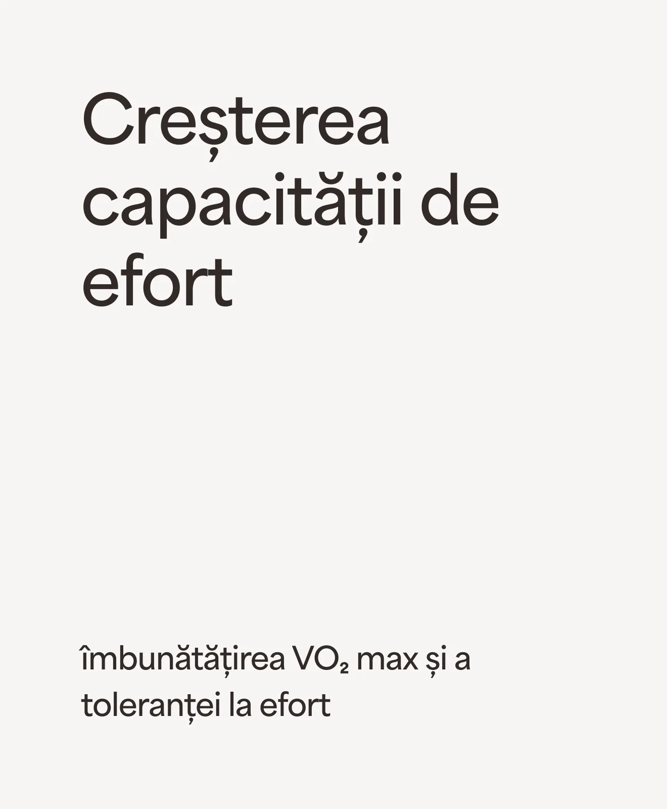 „Creșterea capacității de efort”: îmbunătățirea VO₂ max și a toleranței la efort – beneficiu al programului Cardiometabolic Reset