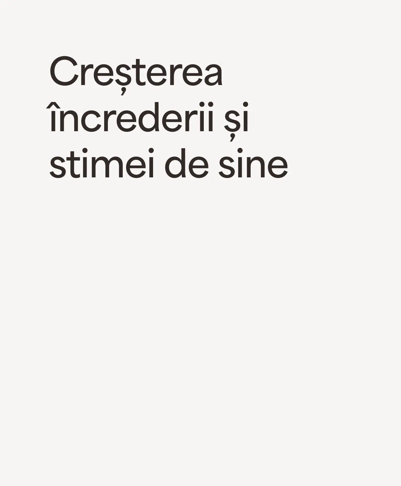 „Creșterea încrederii și stimei de sine” – beneficiu al programului Intimate Rejuvenation