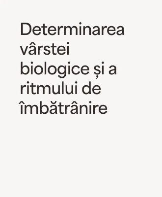 „Determinarea vârstei biologice și a ritmului de îmbătrânire” – beneficiu al programului Life Map 360°