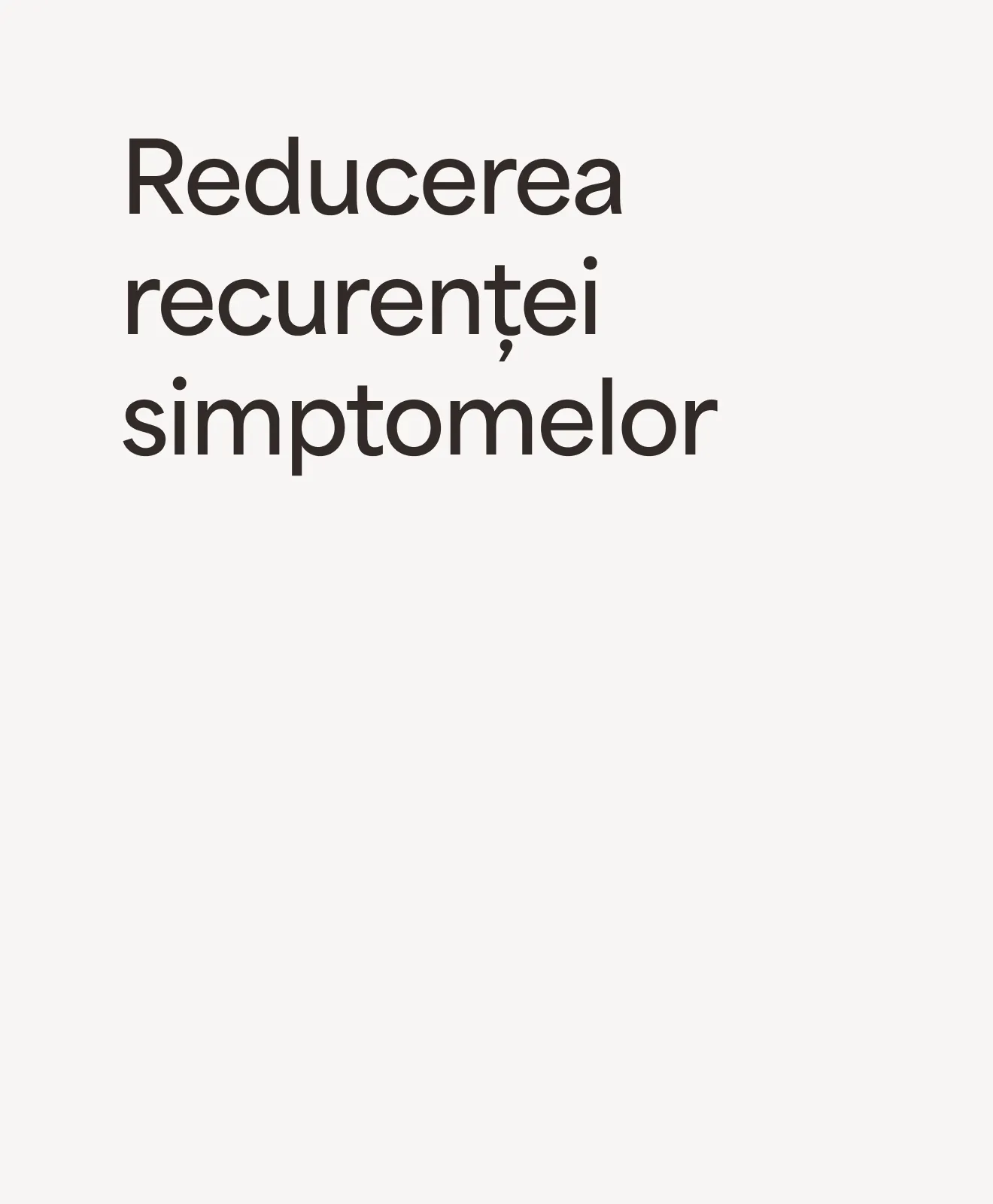 „Reducerea recurenței simptomelor” – beneficiu al programului Men’s Pelvic & Prostate Balance