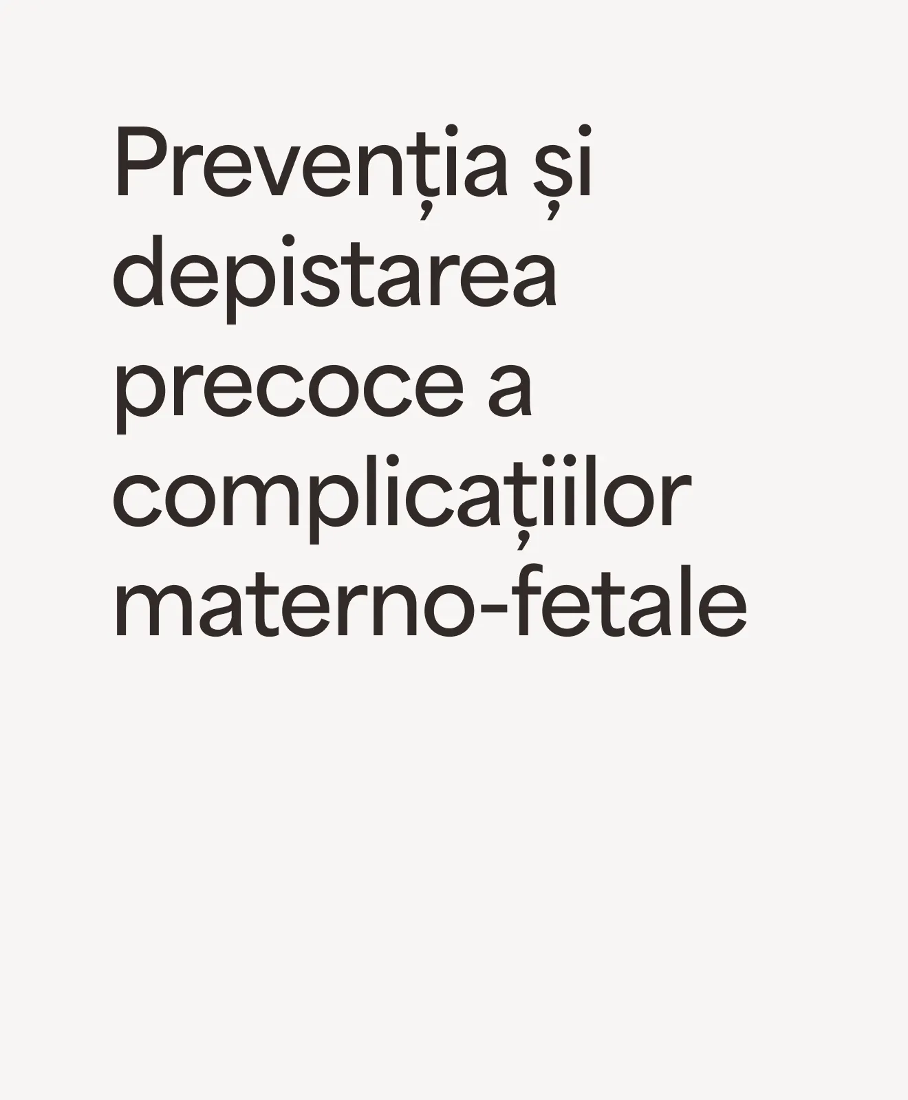 „Prevenția și depistarea precoce a complicațiilor materno-fetale” – beneficiu al programului Pregna Care