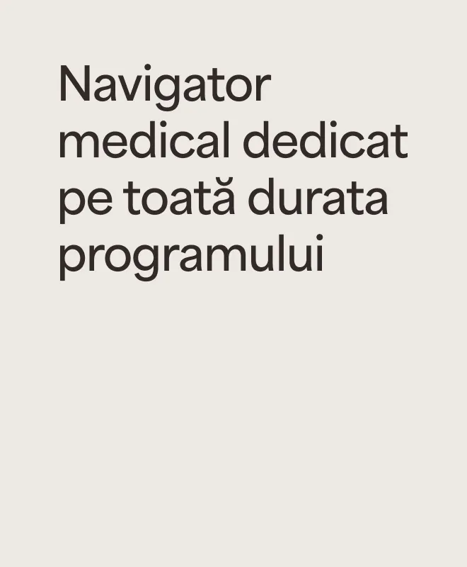 „Navigator medical dedicat pe toată durata programului” – beneficiu premium al programului Pregna Care