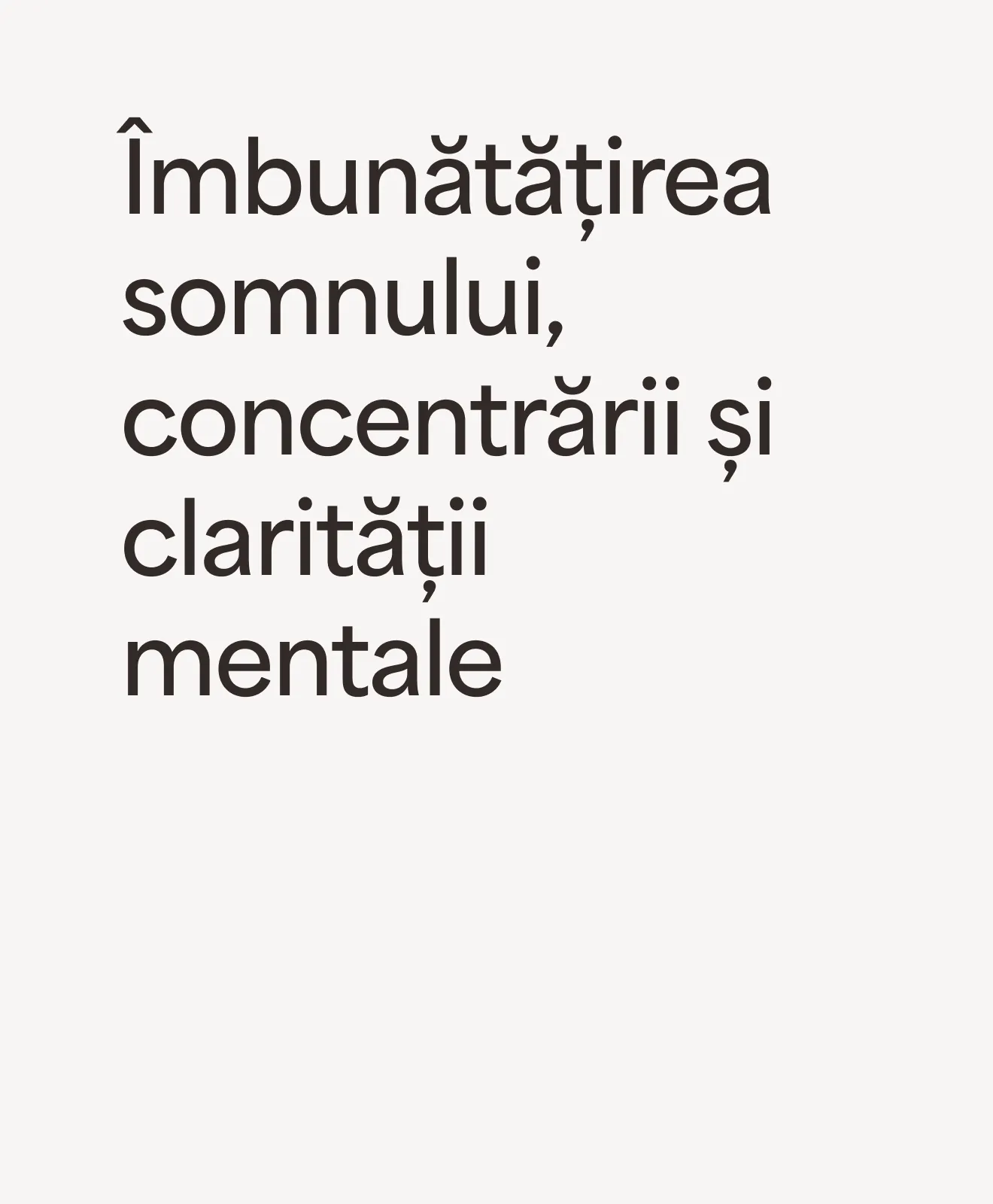 „Îmbunătățirea somnului, concentrării și clarității mentale” – beneficiu al programului Recovery & Wellness