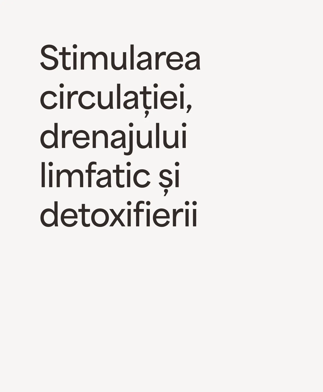 „Stimularea circulației, drenajului limfatic și detoxifierii” – beneficiu al programului Recovery & Wellness