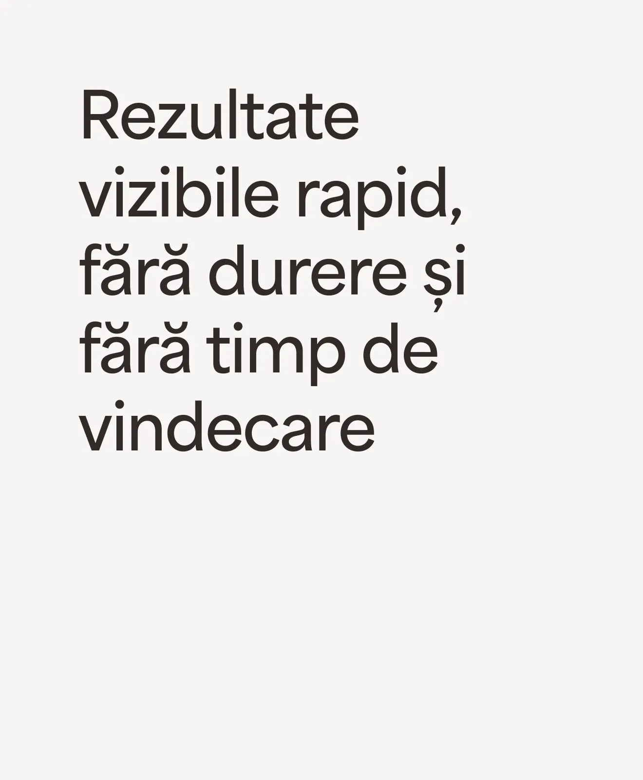 „Rezultate vizibile rapid, fără durere și fără timp de vindecare” – beneficiu al programului Scalp Restore