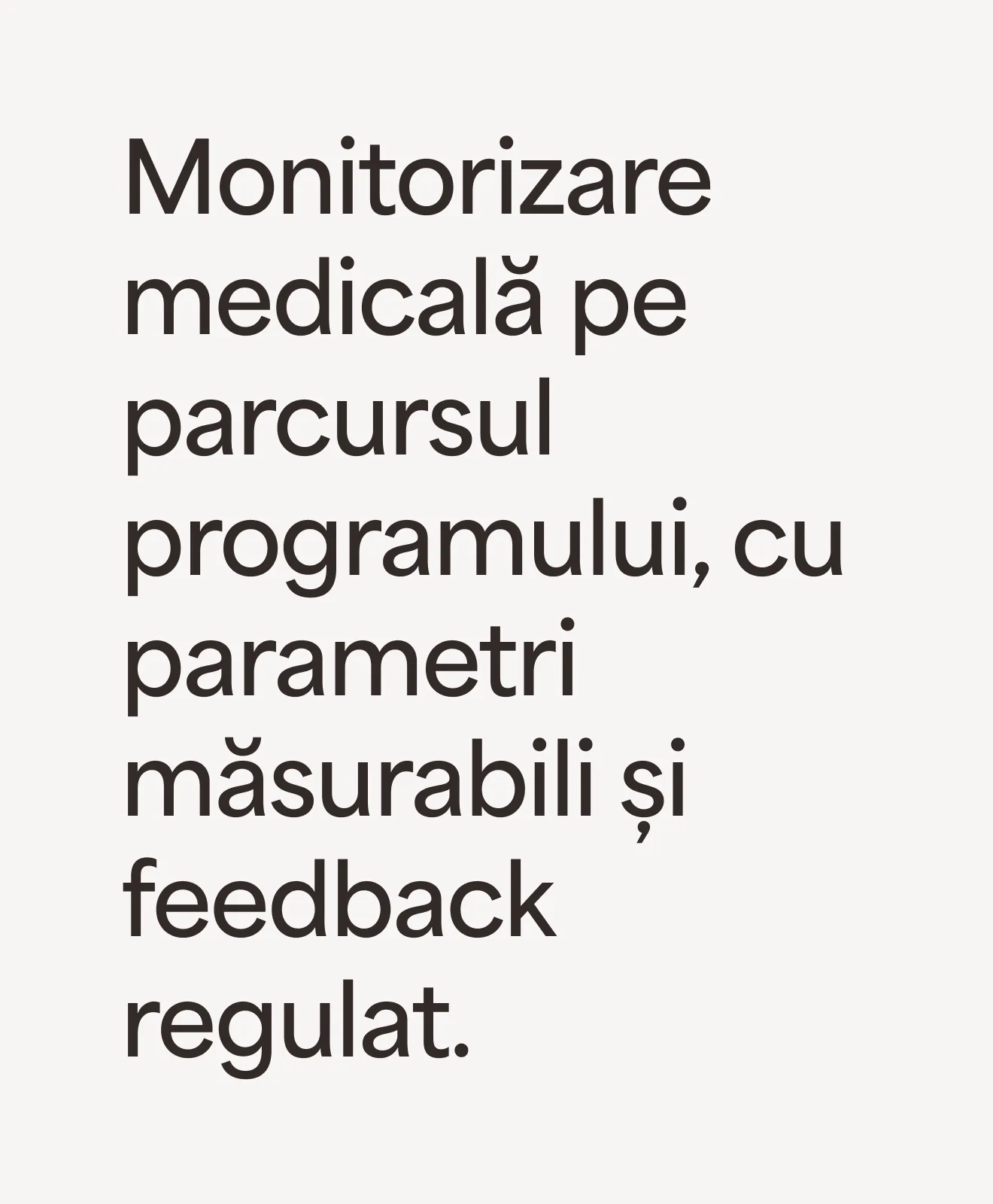 Monitorizare medicală pe parcursul programului, cu parametri măsurabili și feedback regulat – beneficiu al programului Weight Management Kids