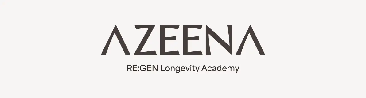 Logo AZEENA RE:GEN Longevity Academy